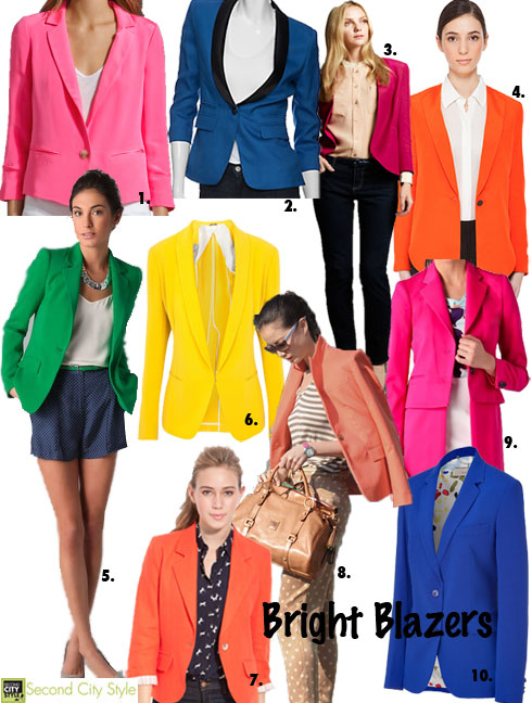 Bright blazers deals for spring