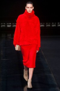 Hemut Lang NYFW Fall 2014 Red