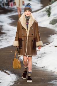 Tommy Hilfiger Fall 2014 NYFW Shearling