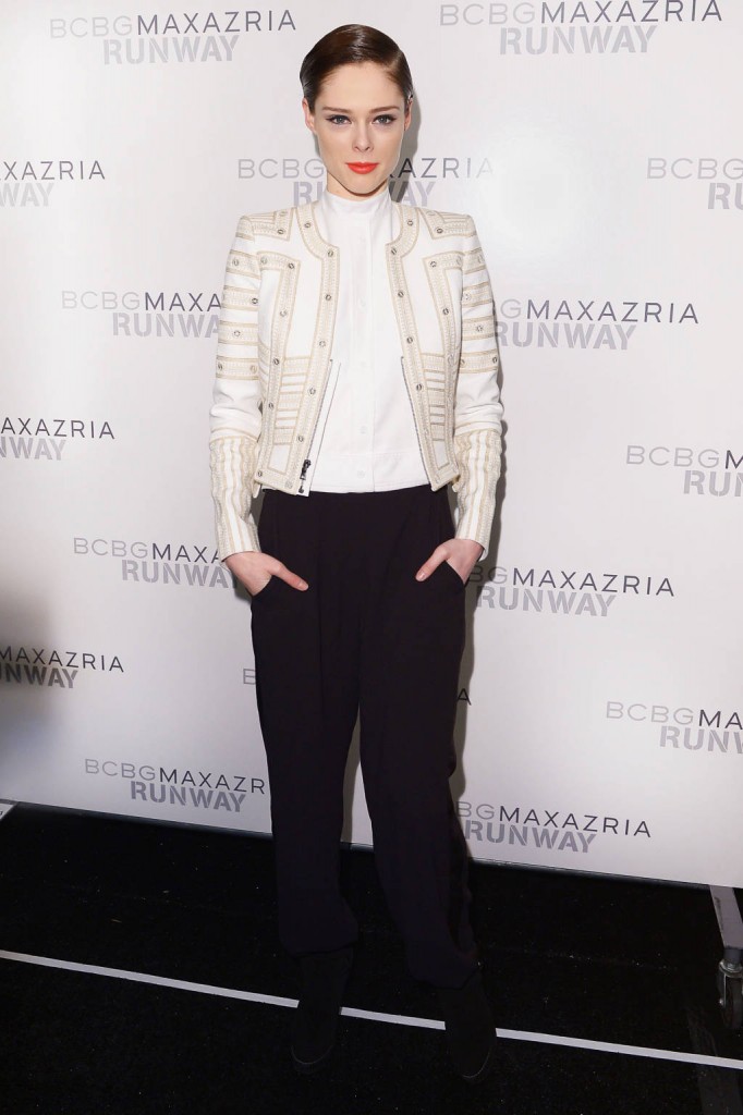 Coco Rocha at BCBG Max Azria 