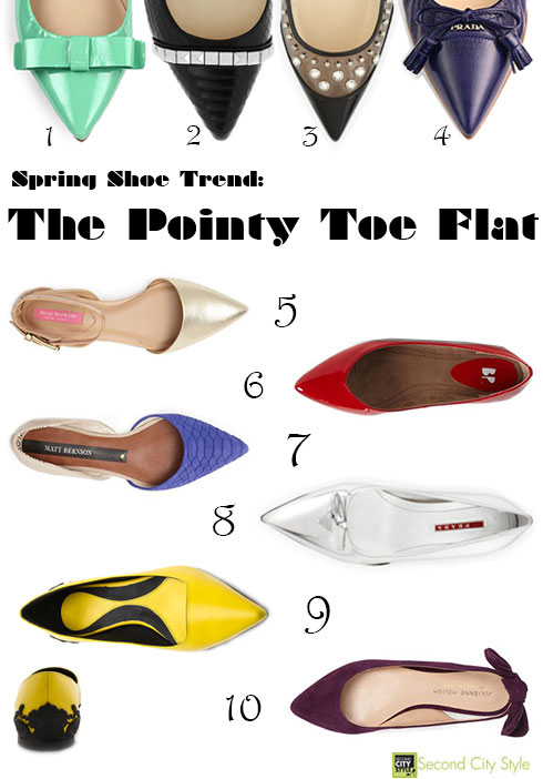 Spring-Shoe-Trend-2014--Pointy-Toe-Flat