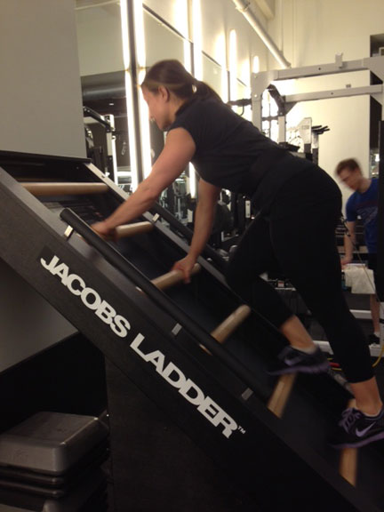 equinox trainer Amanda_Jacobs_Ladder