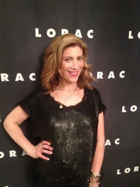 Here I am with a little hair and LORAC makeup touch-up!