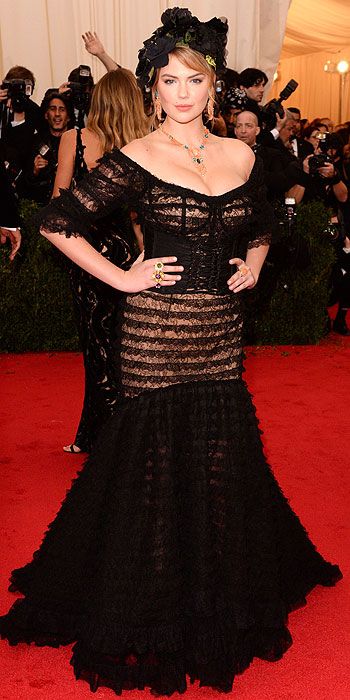Kate Upton in Dolce & Gabbana