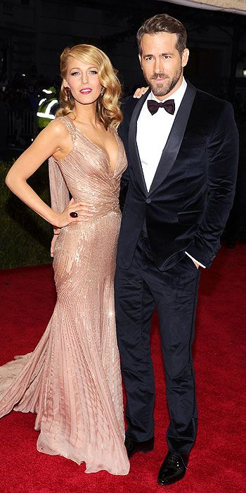 Ryan Reynolds and Blake Lively in Gucci Premiere