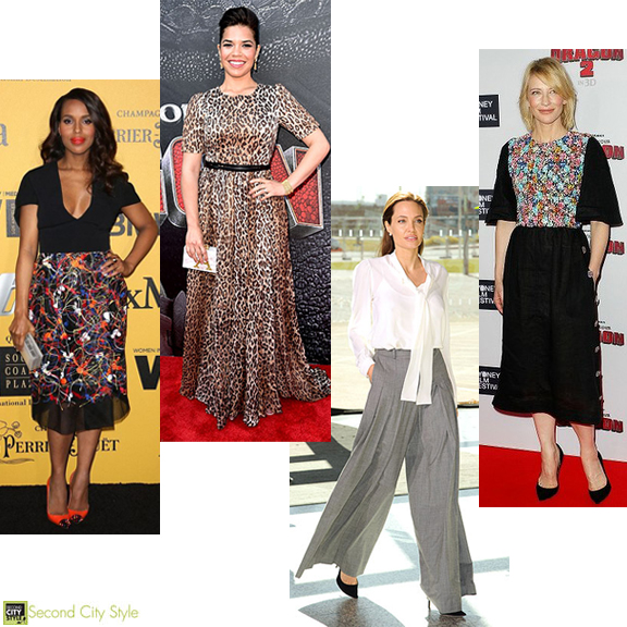 Fashion Kerry Washington, Angelina Jolie, Cate Blanchett 