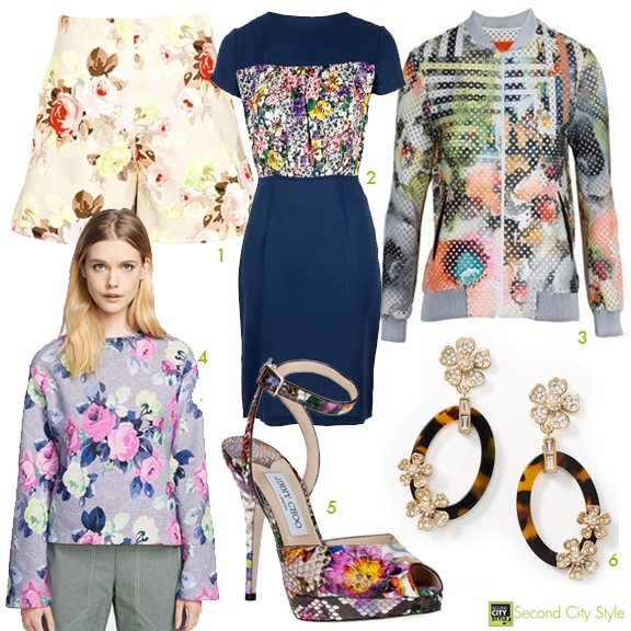 Style Sleuth: Flower Power Fashion - fountainof30.com