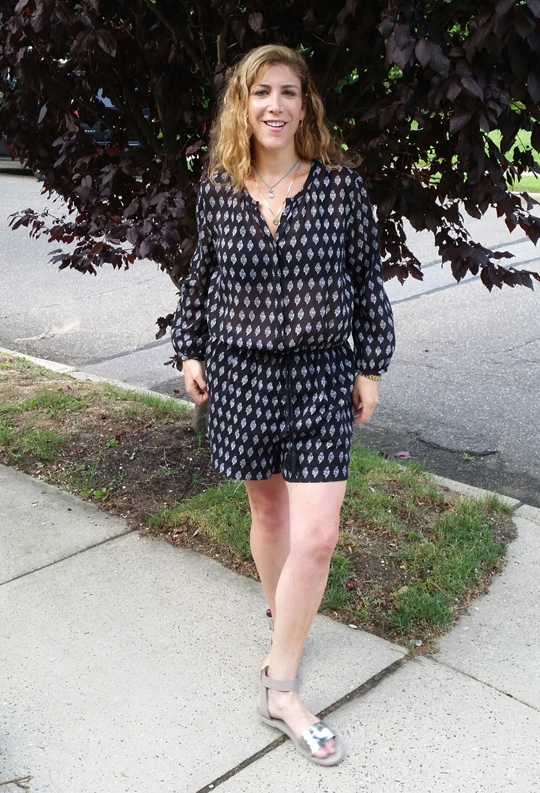 Summer romper, Lauren Dimet Waters, Fashion Outfit July 10 
