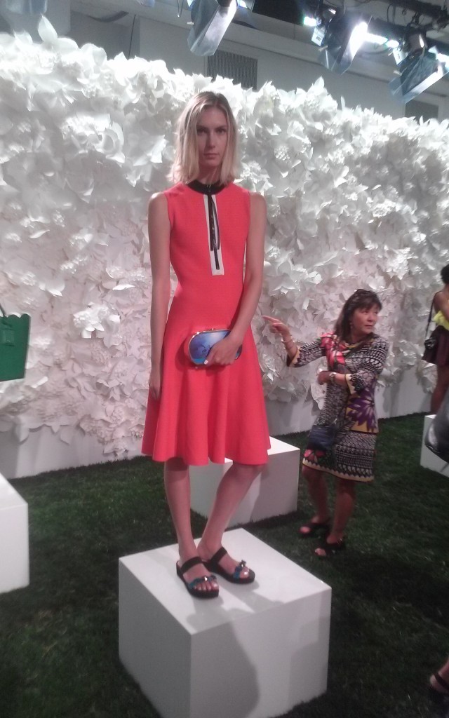 Kate Spade, SS2015, Coral Dress