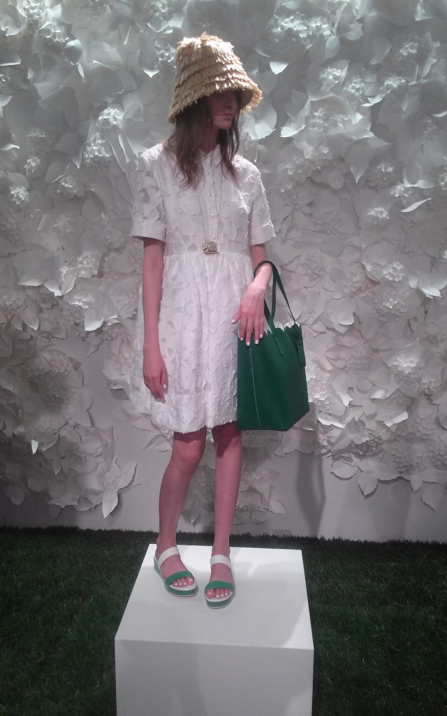 Kate Spade SS2015 White Dress