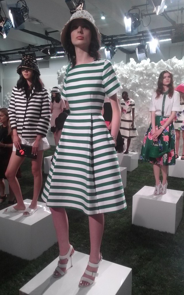 Kate Spade SS2015 Stripes