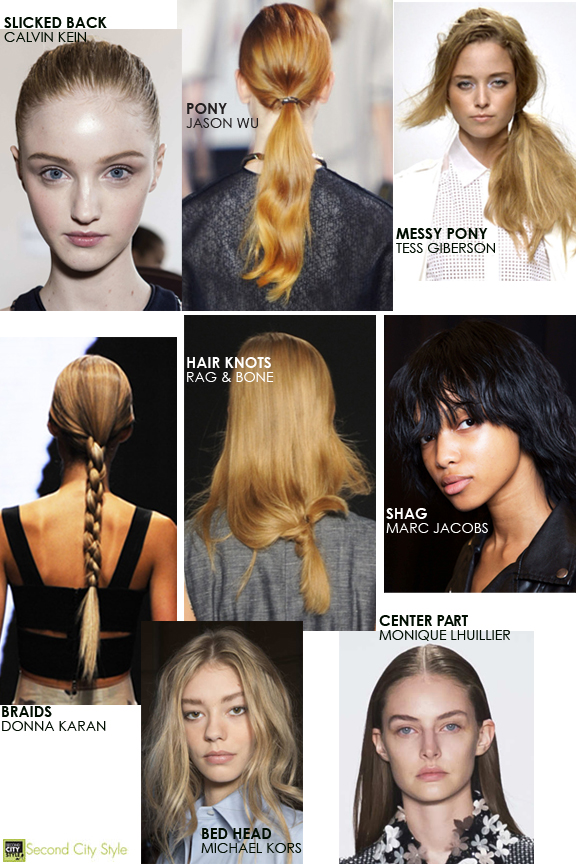 Hair trends, New York Fashion Week, Spring 2015