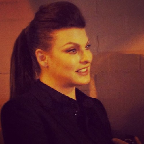 Linda Evangelista at NARS