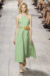 Michael Kors New York Spring 15 Gingham