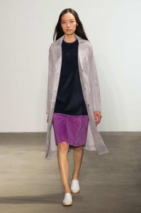 derek Lam New York Spring 2015 Suede