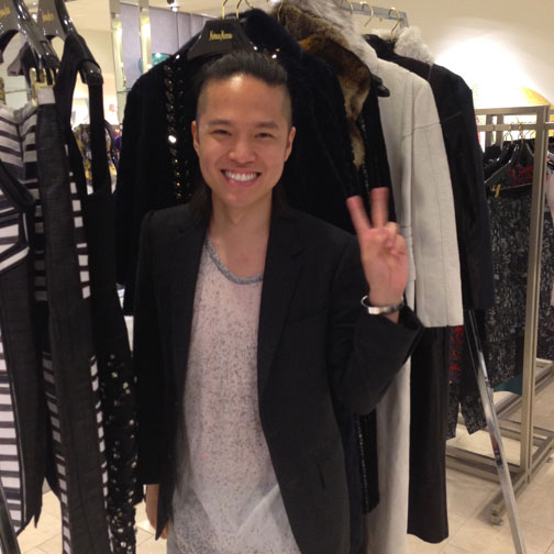 Catching Up With Brandon Sun At Neiman Marcus in Chicago - fountainof30.com