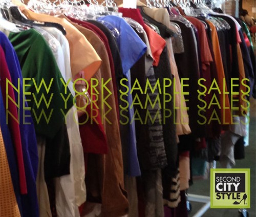 New York Sample Sales, Sales of the week, New York shopping