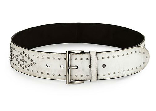 Prada - Studded Wide Leather Belt - $595 - Saks Fifth Avenue
