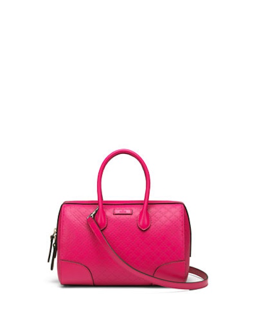 Gucci - Bright Diamante Small Boston Bag, Fuchsia - $1,550 - Neiman Marcus 