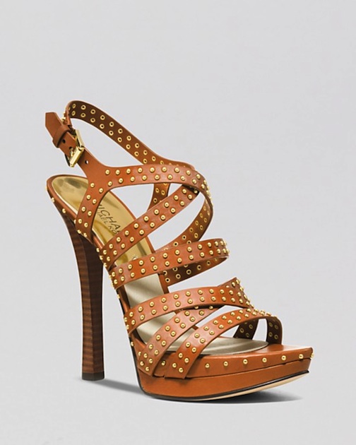MICHAEL Michael Kors Open Toe Platform Sandals - Arianna High Heel - $250---> $150 - Bloomingdale's