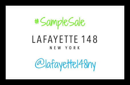 lafayette 148 New York Sample Sale 