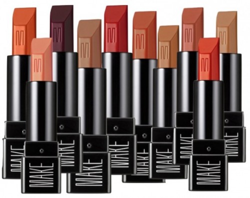 MADE's vivid, moisturizing Silk Cream Lipsticks 