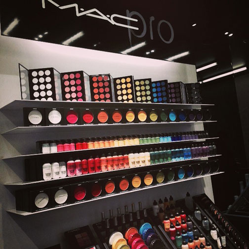 MAC Pro Products at Michigan Avenue Chicago