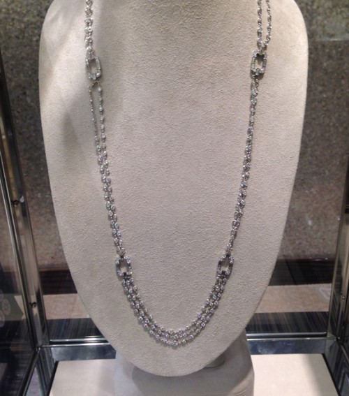 Maria Canale Long 36" diamond necklace 
