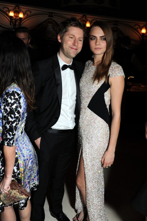 British Fashion Awards, Christopher Bailey and Cara Delevingne