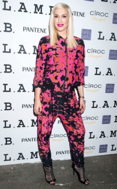 Gwen Stefani Print Jumpsuit