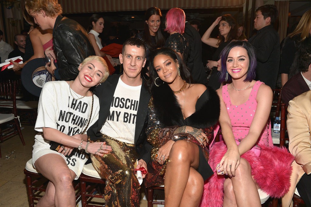 Miley, Jeremy Scott, Rihanna, Katy Perry 