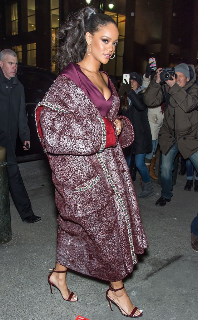 Rihanna at Zac Posen