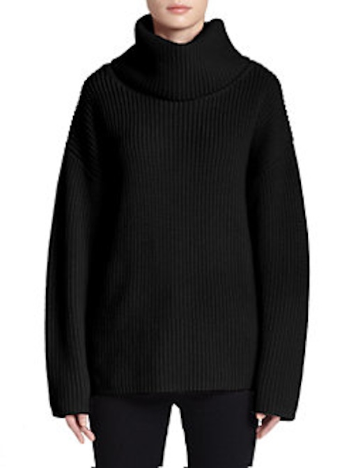 Theory - Naven Oversized Ribbed Wool Turtleneck Sweater - $415 - Saks Fifth Avenue