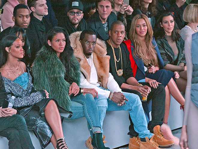 Rihanna, Cassie, P Diddy, Jay-Z, Beyonce, Kim Kardashian at Kanye West for Adidas