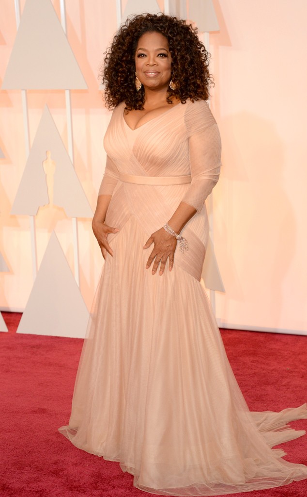 Oprah Winfrey in Vera Wang