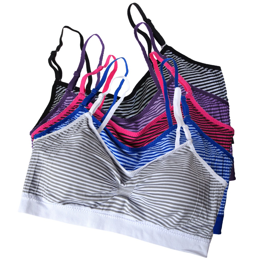 Coobie Pinstripe Bras