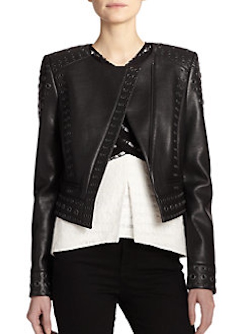 BCBG Max Azria - Alec Faux-Leather Jacket - $568 - Saks Fifth Avenue
