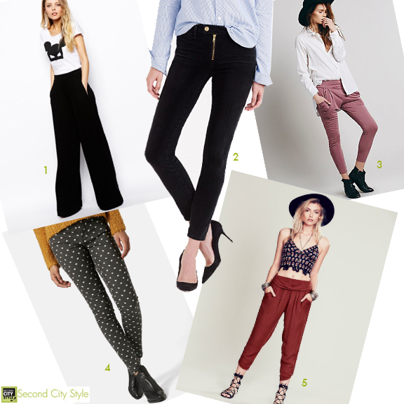 Pants Fashion transition winter to spring
