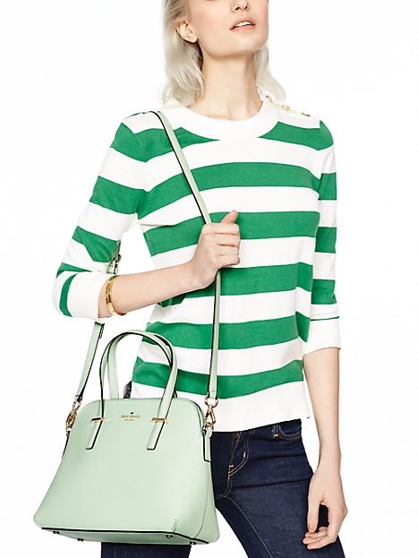 Kate Spade, Cedar Street Maise Bag, Mint Mojito, model