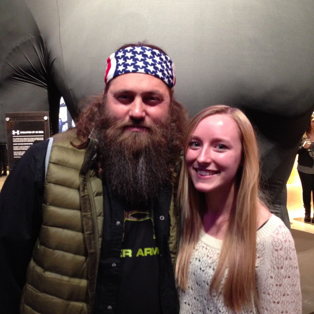 Willie Robertson Duck Dynasty, Chicago, Under Armour, Kelcie McCurdy