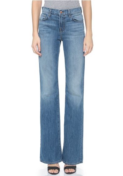 J Brand Sabine High Waisted Flare Jeans