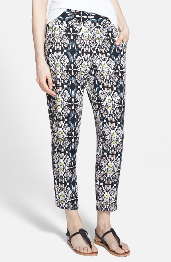 Ella Moss, Print Ankle Pants