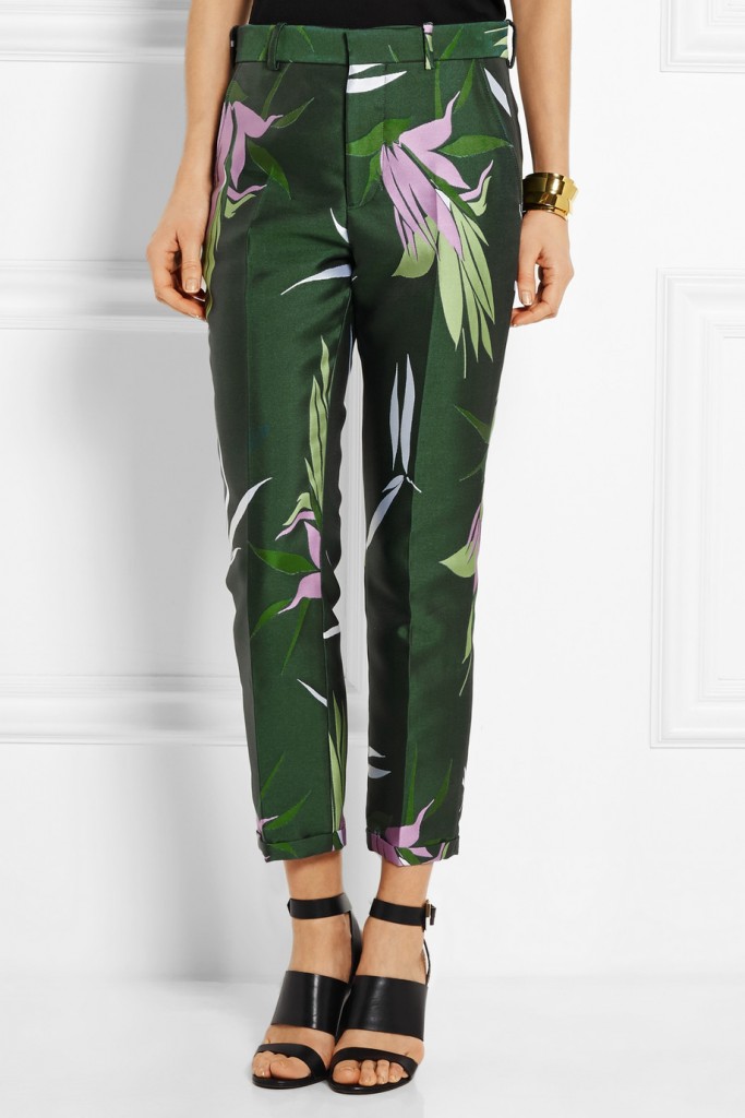 Marni Jacquard Tapered Pants