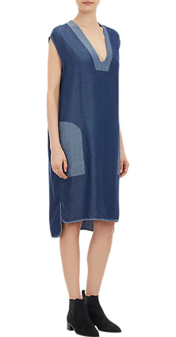 Acne Studios Two-Tone Shift Dress