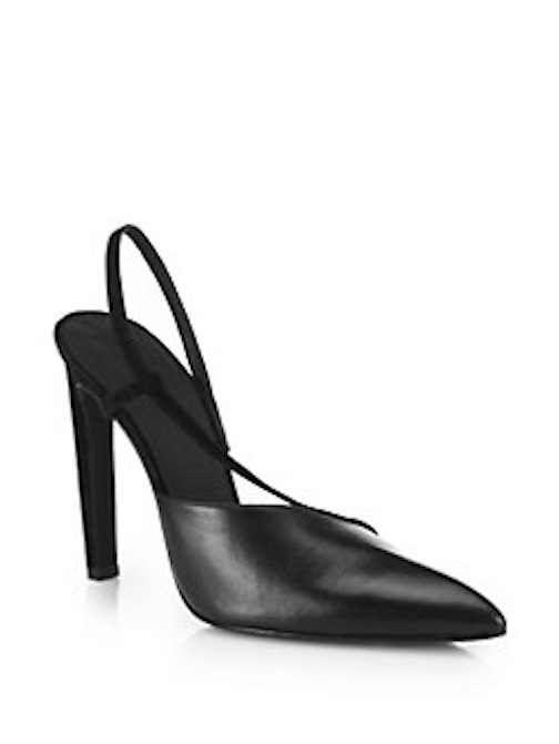 Alexander Wang - Kayla Leather Slingback Pumps - $575 - Saks Fifth Avenue