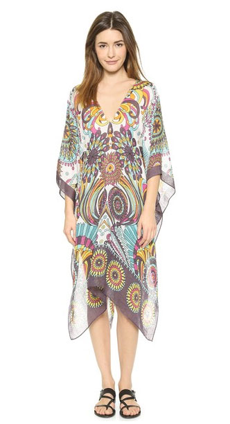 Theodora & Callum, Coral Reef Caftan