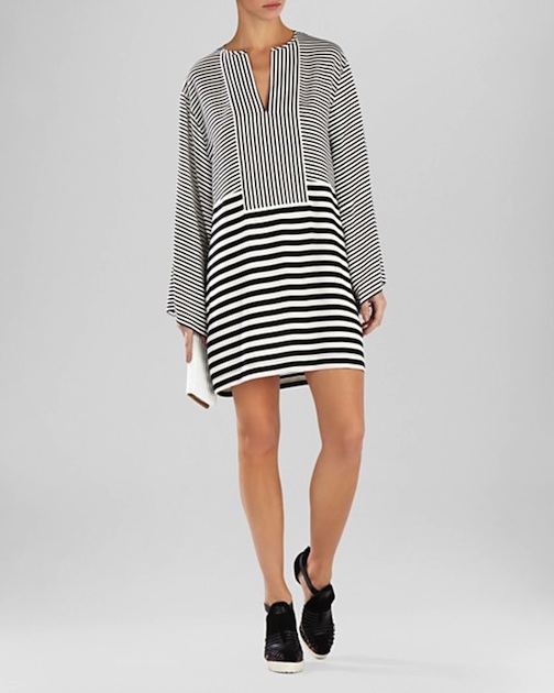 BCBGMAXAZRIA Dress - Amilia Kimono Sleeve Stripe Blocked - $248 - Bloomingdale’s 