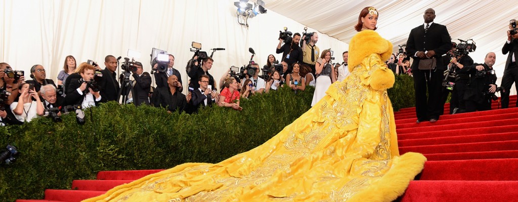 The Met Gala 2015 Fashion: China Through the Looking Glass rihanna