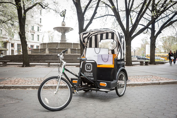 The Mark Bergdorf Goodman Express, Pedicab