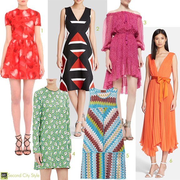 Summer Dresses, DVF, Valentino, Missoni, DKNY